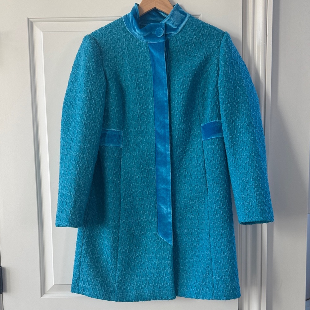 VENUS Teal Women's Cape Coat